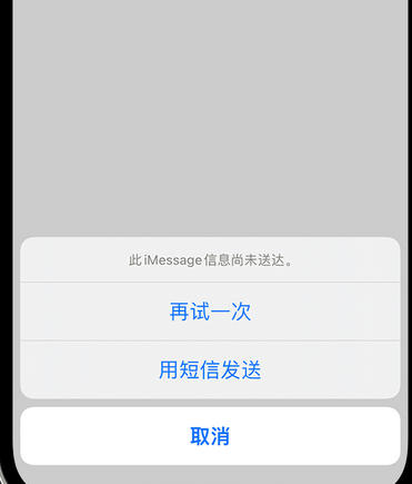 拉萨apple维修iPhone上无法正常发送iMessage信息